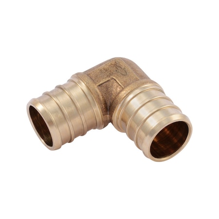 Sharkbite SharkBite 3/4 in. Barb X 3/4 in. D Barb Brass 90 Degree Elbow, PK10 UC256LFA10